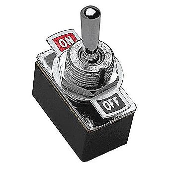 SPST Toggle Switch. Contacts rated 3A at 125VAC. 3 SPST Toggle Switch. Contacts rated 3A at 125VAC. 3