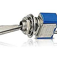 SPDT Toggle Switch. Contacts rated 6A at 125VAC3A at 250VAC SPDT Toggle Switch. Contacts rated 6A at 125VAC3A at 250VAC