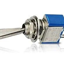 SPDT Toggle Switch. Contacts rated 6A at 125VAC3A SPDT Toggle Switch. Contacts rated 6A at 125VAC3A