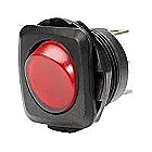 SPST Illuminated Rocker Switch Rated 10A at 12VAC or 6A at 250VAC pkg of 2