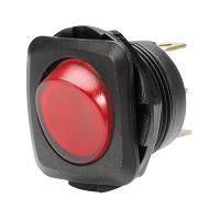 SPST Illuminated Rocker Switch Rated 10A at 12VAC SPST Illuminated Rocker Switch Rated 10A at 12VAC