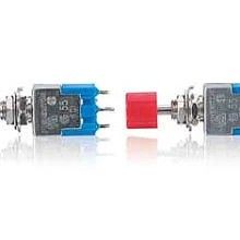 SPDT - Momentary Mini Switch. Contacts rated 3A at SPDT - Momentary Mini Switch. Contacts rated 3A at