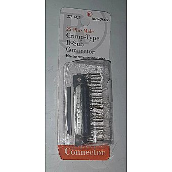 25 Pin Male Crimp-Type D-Sub Connector 25 Pin Male Crimp-Type D-Sub Connector