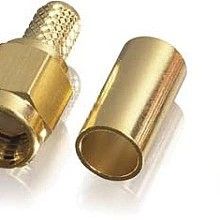 RG-58 Crimp-On SMA Straight Male Plug RG-58 Crimp-On SMA Straight Male Plug