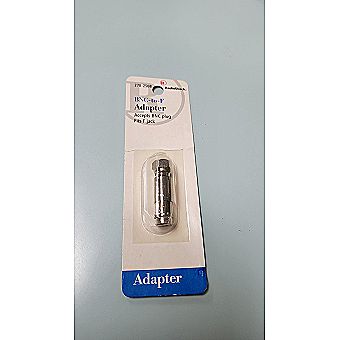 F-Connector Male to BNC Female Coaxial Adapter