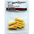 Insulated Butt Connectors. +5 each: 22-18 gauge, 16-14 gauge. Pkg of 10