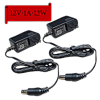 12v 1A AC/DC Power Supply Adapter Slim Design 5.5mm x 12v 1A AC/DC Power Supply Adapter Slim Design 5.5mm x