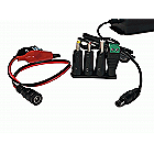 3V-24V AC/DC Adjustable Universal Adapter + 4 Tips & Female Alligator Test Leads (VPOW324) 