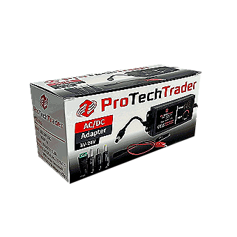 3V-24V AC/DC Adjustable Universal Adapter + 4 Tips