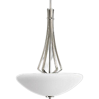 Progress Lighting Rave Brushed Nickel Pendant Chan