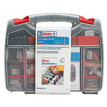 Electronic Kits Radioshack Make Electronics Component Pack 2 - 1st Edition - Newer Version Available 2760352 Radioshack Make Electronics Component Pack 2 - 1st Edition - Newer Version Available (2760352)