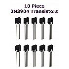 2N3904 Through Hole Three Terminal NPN Transistors – 10pc
