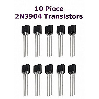 2N3904 Through Hole Three Terminal NPN Transistors – 10pc