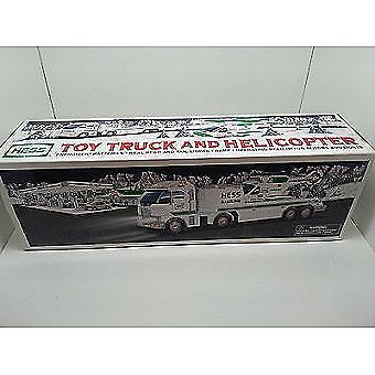 2006 HessToy Toy Truck and Helicopter in Box Collectable