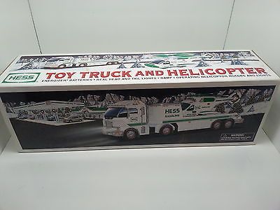 hess toy truck and helicopter 2006