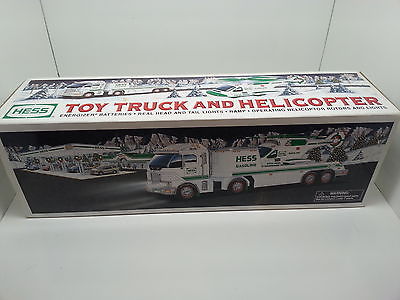 2006 HessToy Toy Truck and Helicopter in Box Collectable