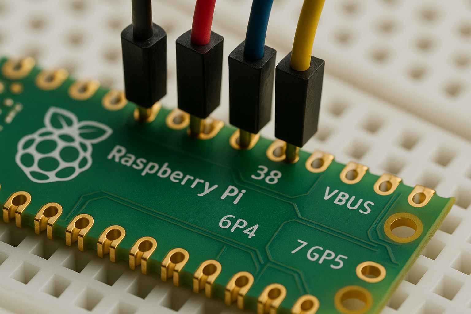 Close-up of Pico pin connections